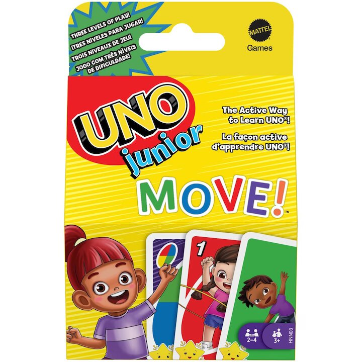 Carti De Joc Uno Junior Move