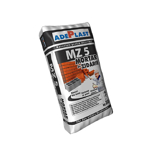 Mortar Pentru Zidarie Adeplast Mz5, Interior / Exterior, 30 Kg