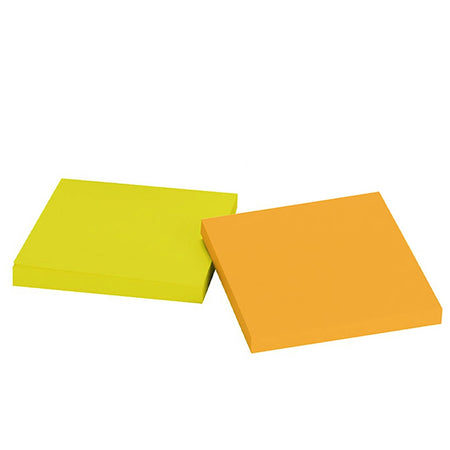 Notes Adeziv Neon, 75x75mm, 100 File/Set Of213 Offishop