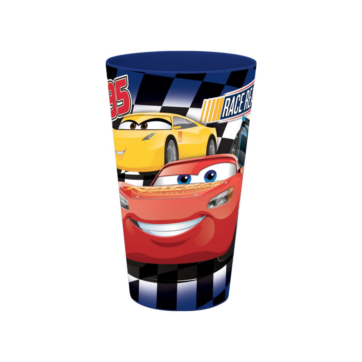 Pahar înalt 225 ml, Cars, ideal pentru copii Disney 96150