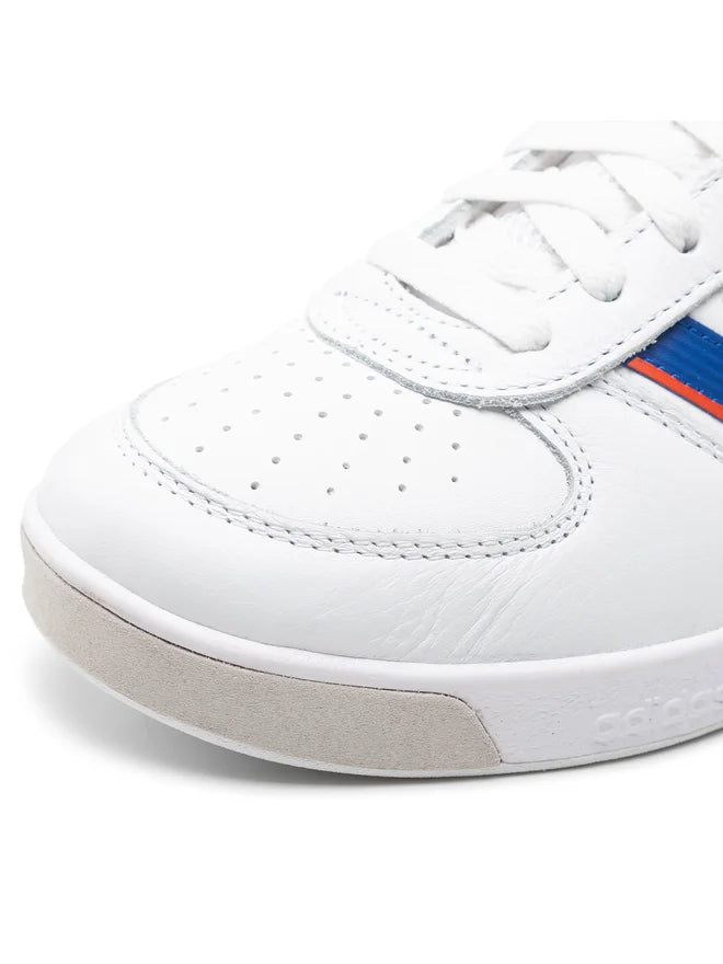 Adidas G.S. Court – Cloud White / Collegiate Royal / Collegiate Orange