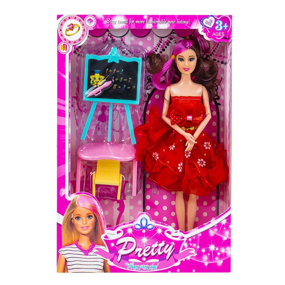 Papusa Cu Accesorii Scoala 823k29