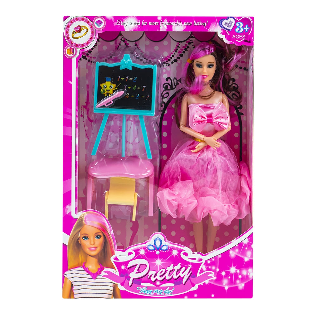 Papusa Cu Accesorii Scoala 823k29