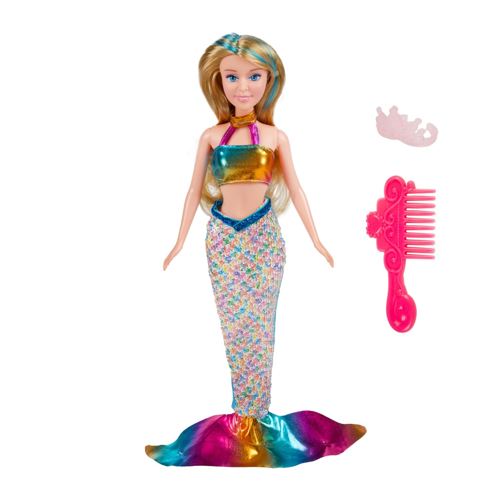 Papusa sirena, cu accesorii - Toi-Toys