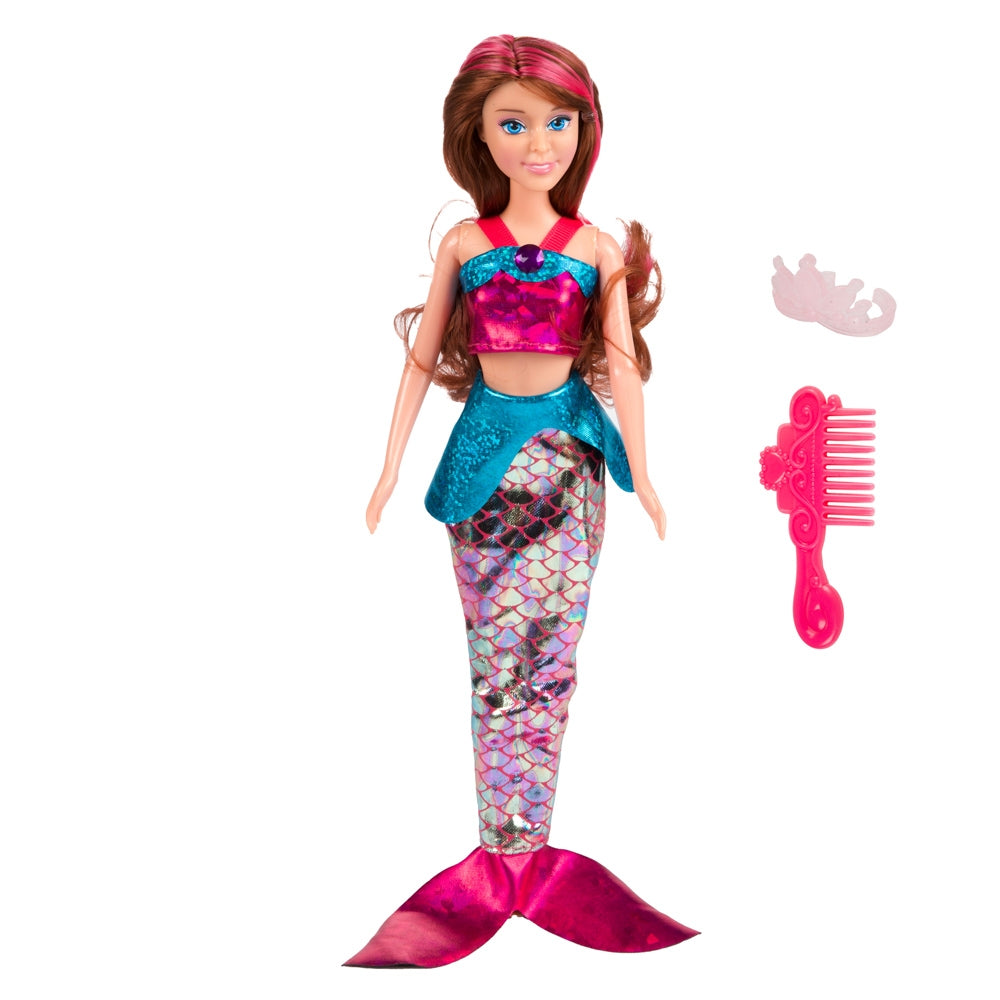Papusa sirena, cu accesorii - Toi-Toys