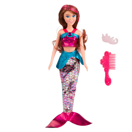 Papusa sirena, cu accesorii - Toi-Toys