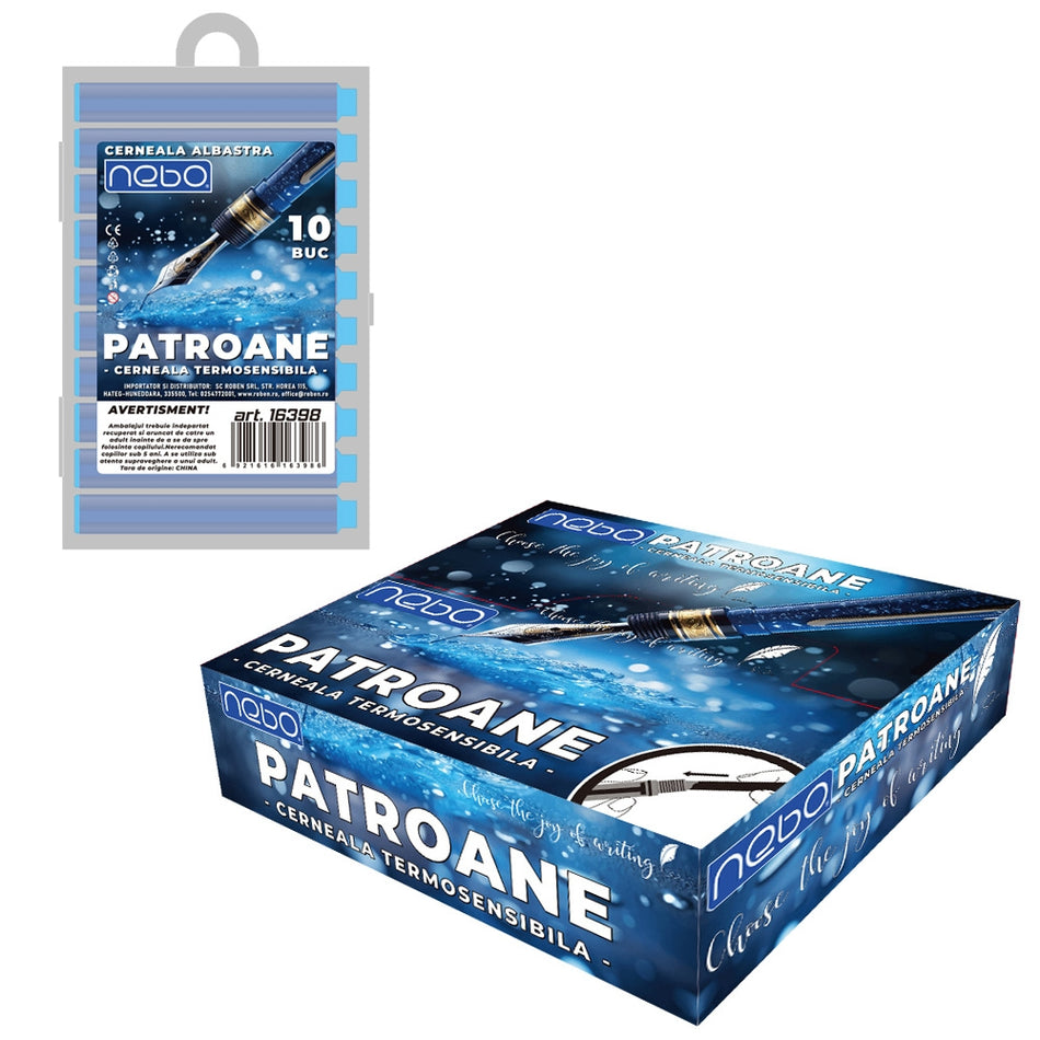 Patroane Cerneala Termosensibila, 10buc/set