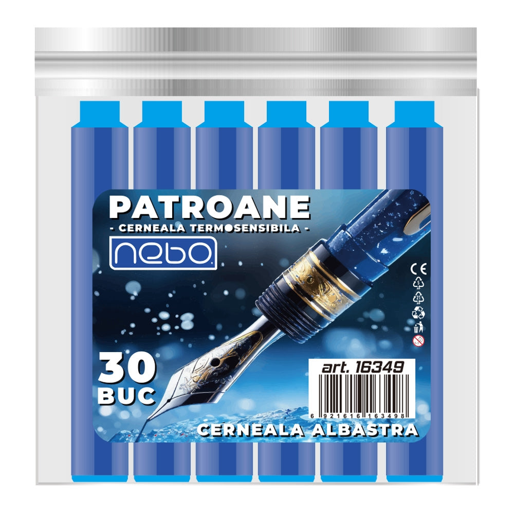 Patroane Cerneala Termosensibila, 30buc/set - Nebo