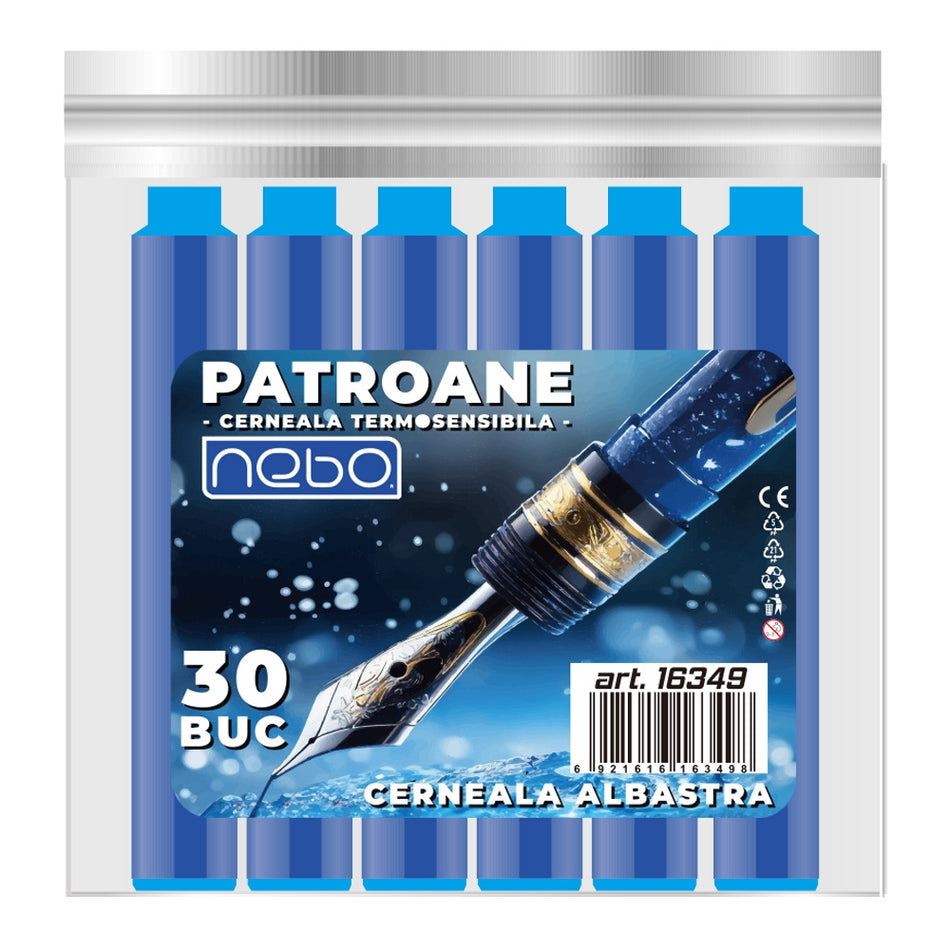 Patroane Cerneala Termosensibila, 30buc/set - Nebo
