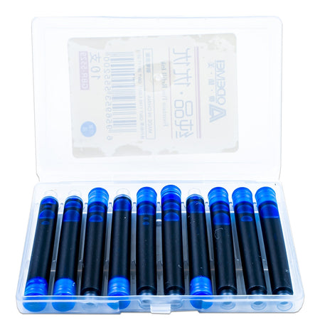 Patroane pentru stilou, albastre, 10 buc/set GBR-5529