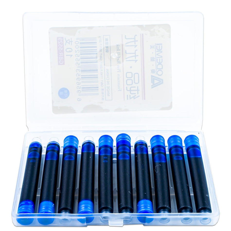 Patroane pentru stilou, albastre, 10 buc/set GBR-5529