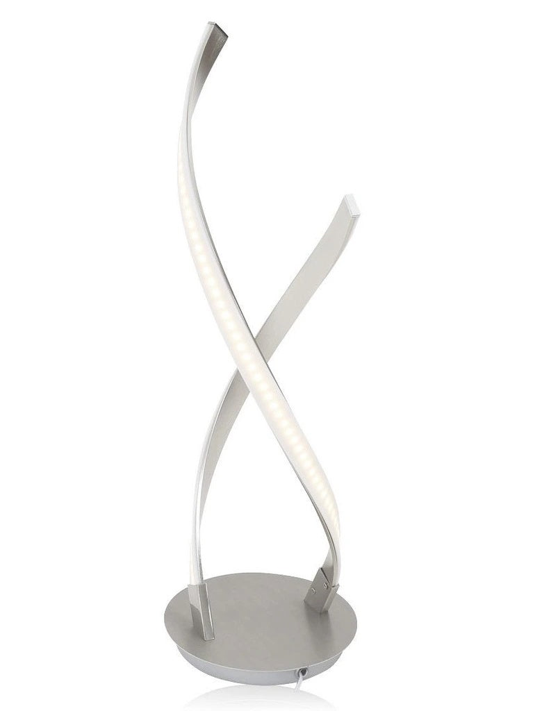 Lampa Birou 9w Cu Doua Spirale Platinet