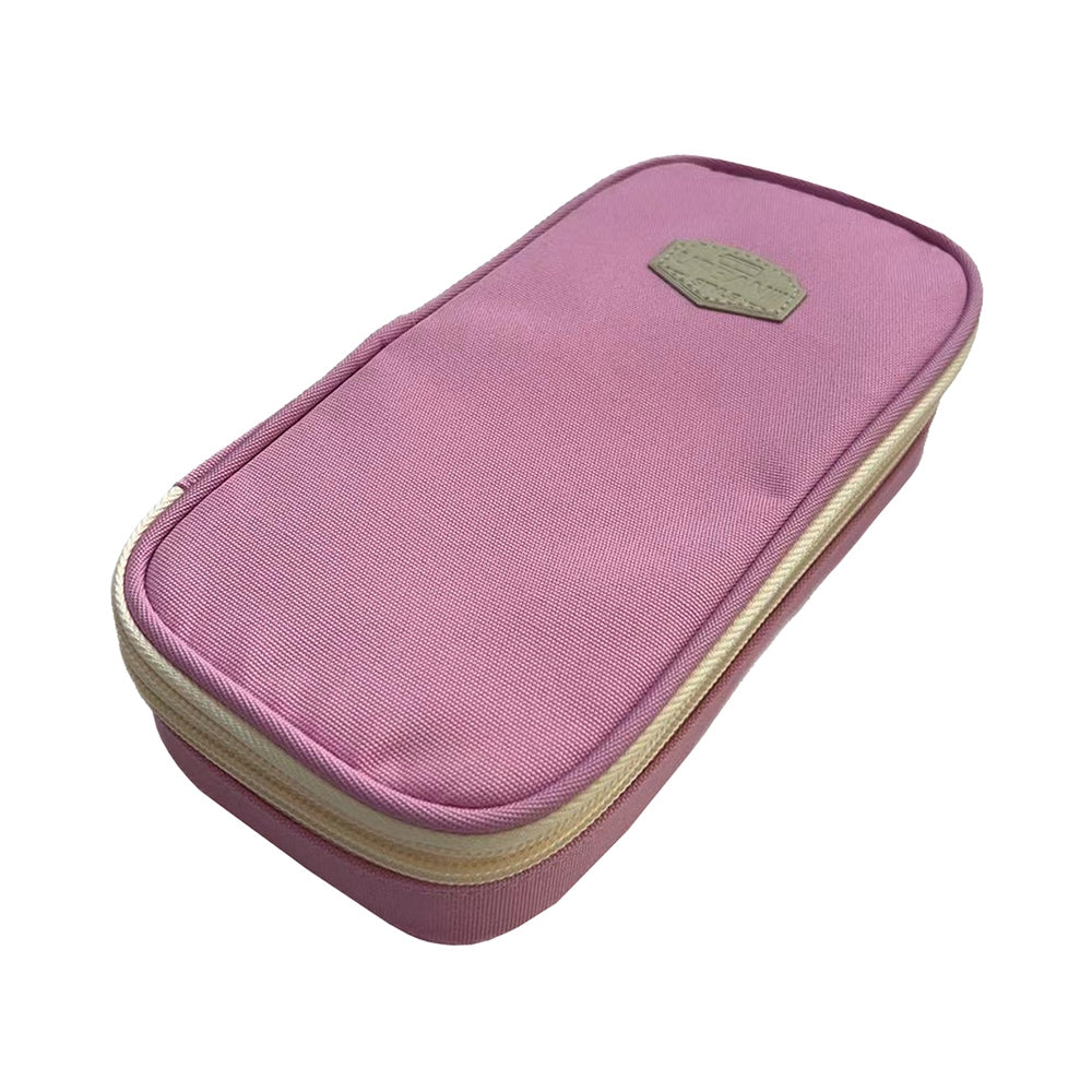 Penar borsetă, 2 fermoare, 21×6,5×11 cm - S-COOL / OFFISHOP