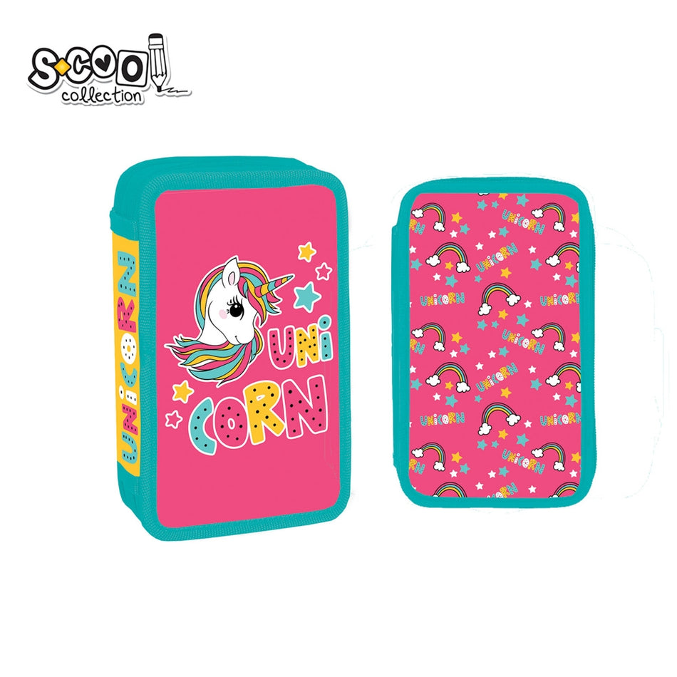Penar Echipat 2 Fermoare, 29 Piese, Unicorn - S-cool Sc2446