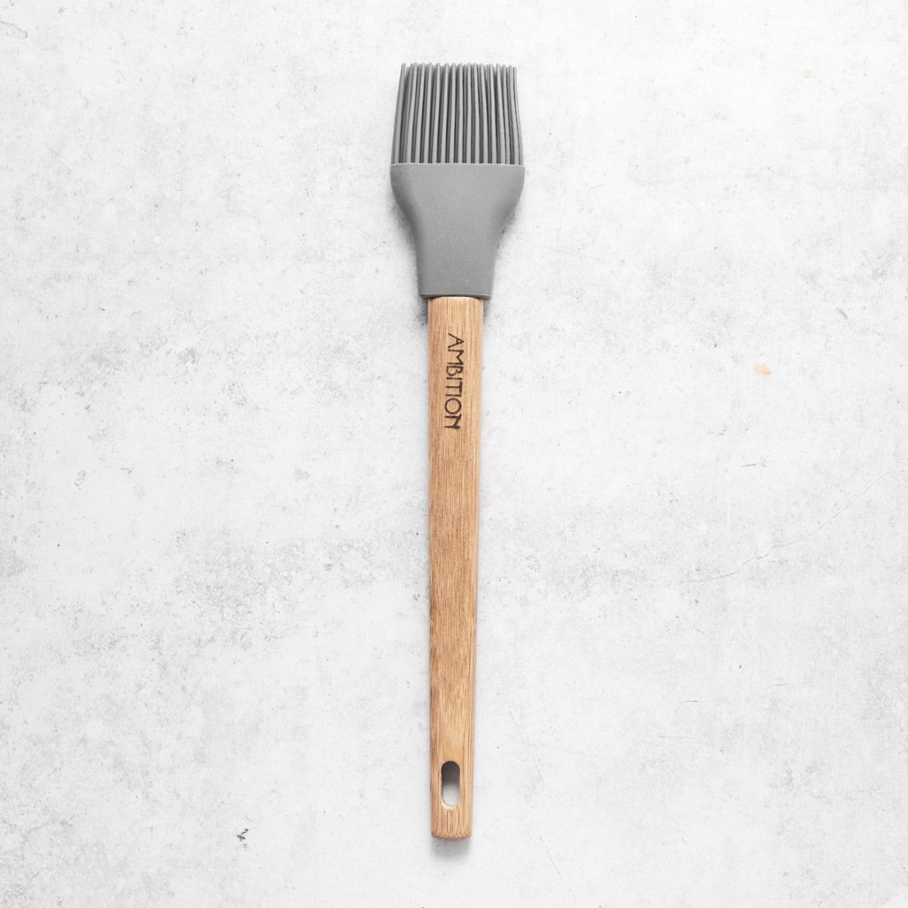 Pensulă silicon cu mâner bambus, Nordic – design modern pentru bucătărie AMBITION 96764