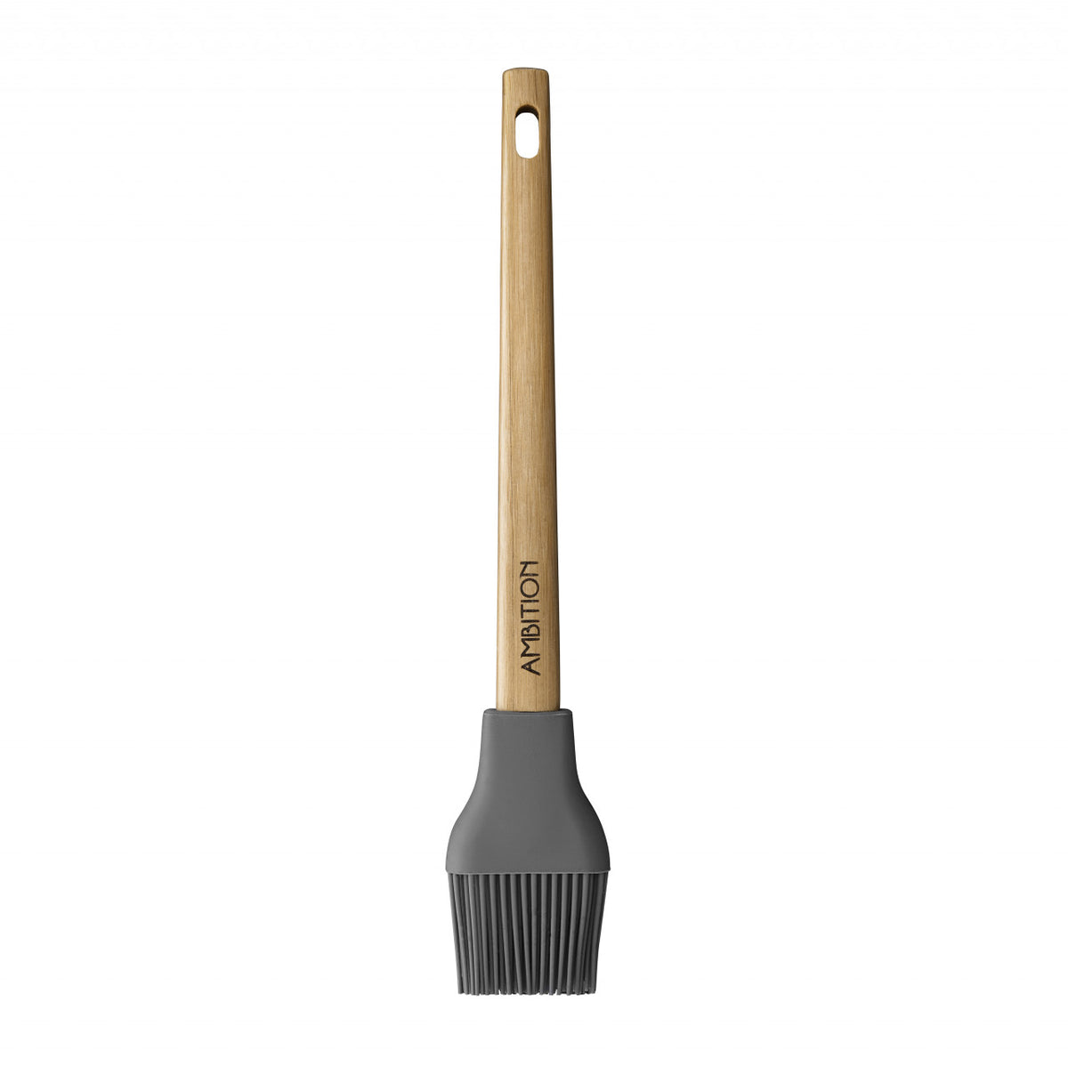 Pensulă silicon cu mâner bambus, Nordic – design modern pentru bucătărie AMBITION 96764