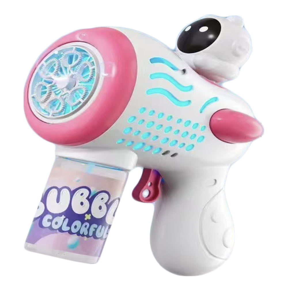 Pistol baloane de sapun, cu baterii, Astronaut