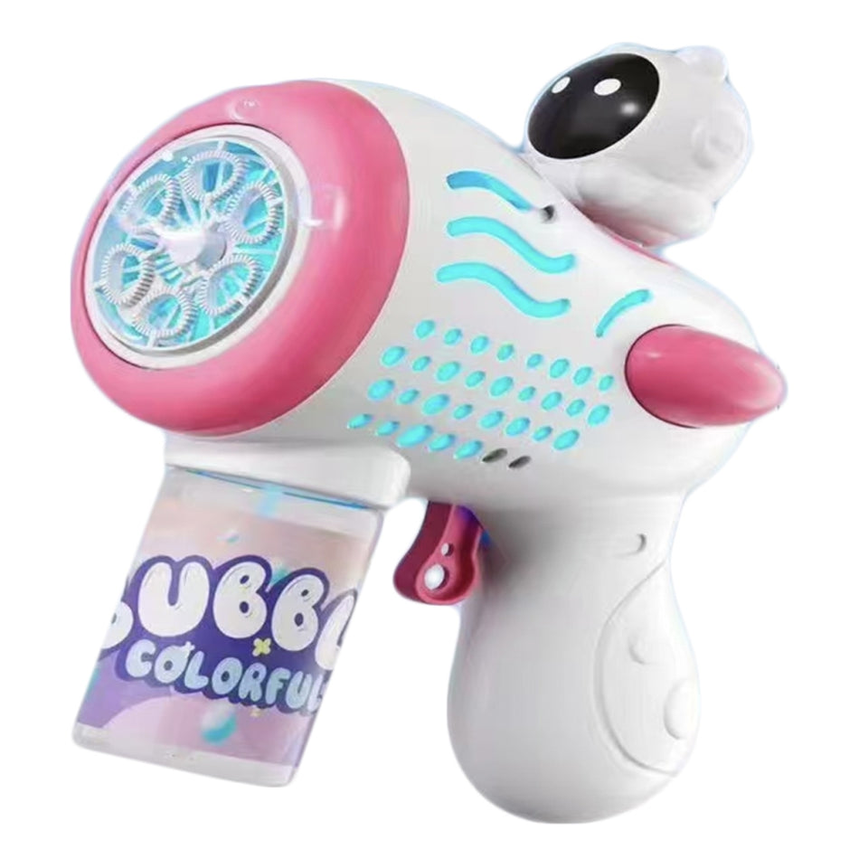 Pistol baloane de sapun, cu baterii, Astronaut