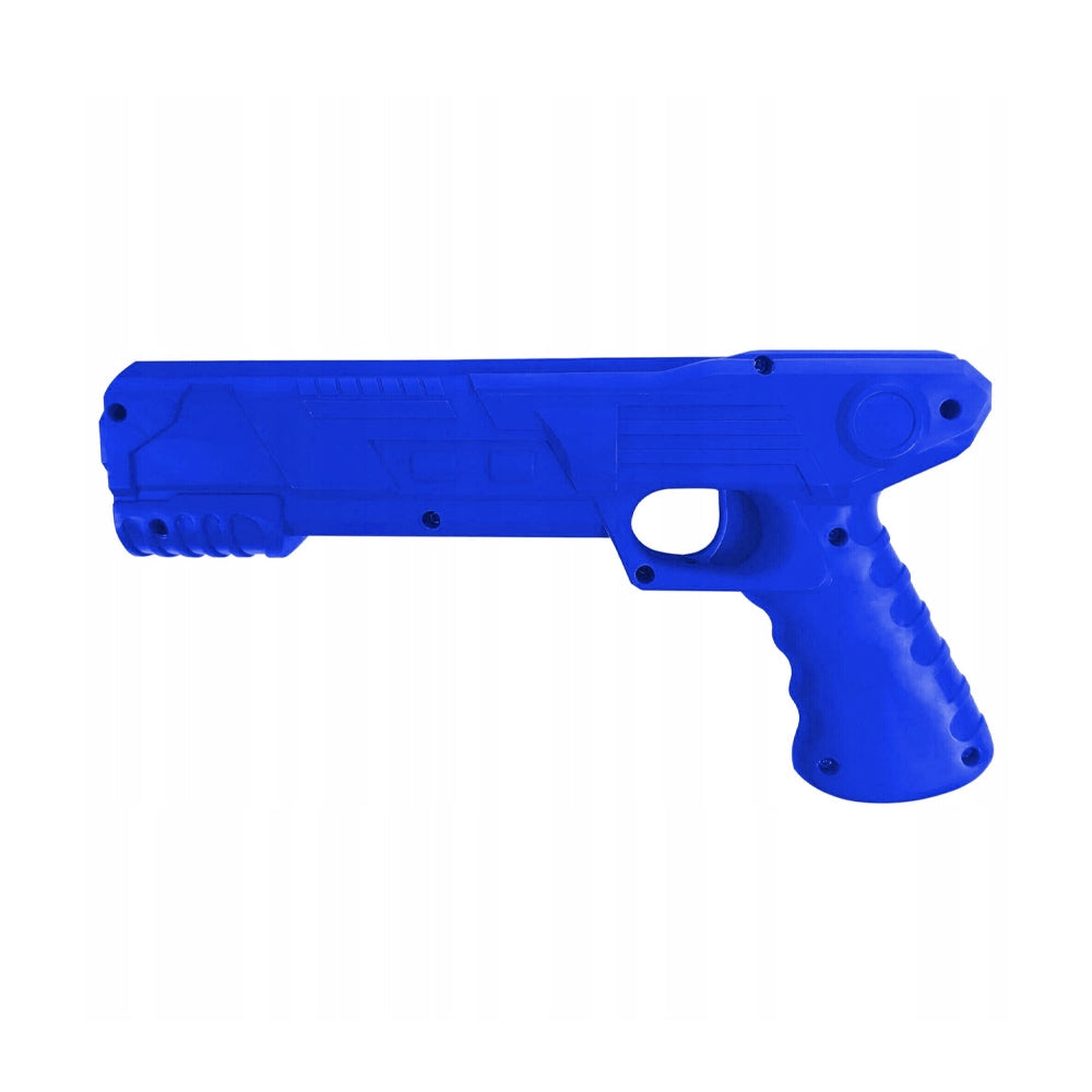 Pistol lansator cu avion din polistiren, led, 38 cm