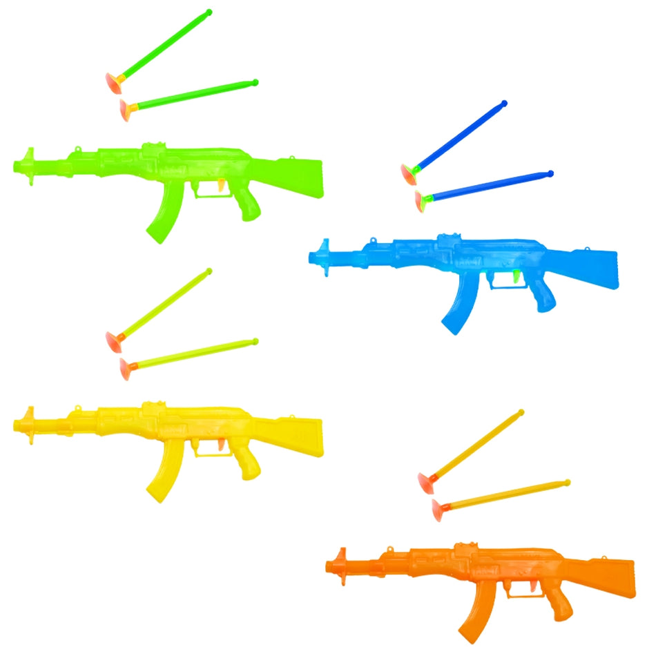 Pistol mitraliera cu ventuze