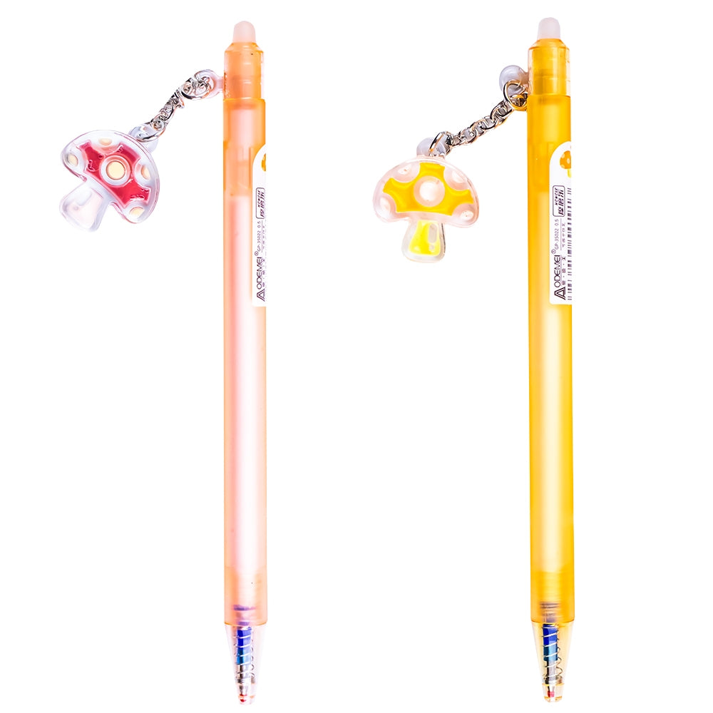 Set de 40 pixuri cu cerneală termosensibilă 0,5 mm și breloc ciupercuță GP-35022