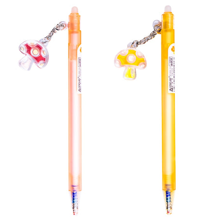 Set de 40 pixuri cu cerneală termosensibilă 0,5 mm și breloc ciupercuță GP-35022