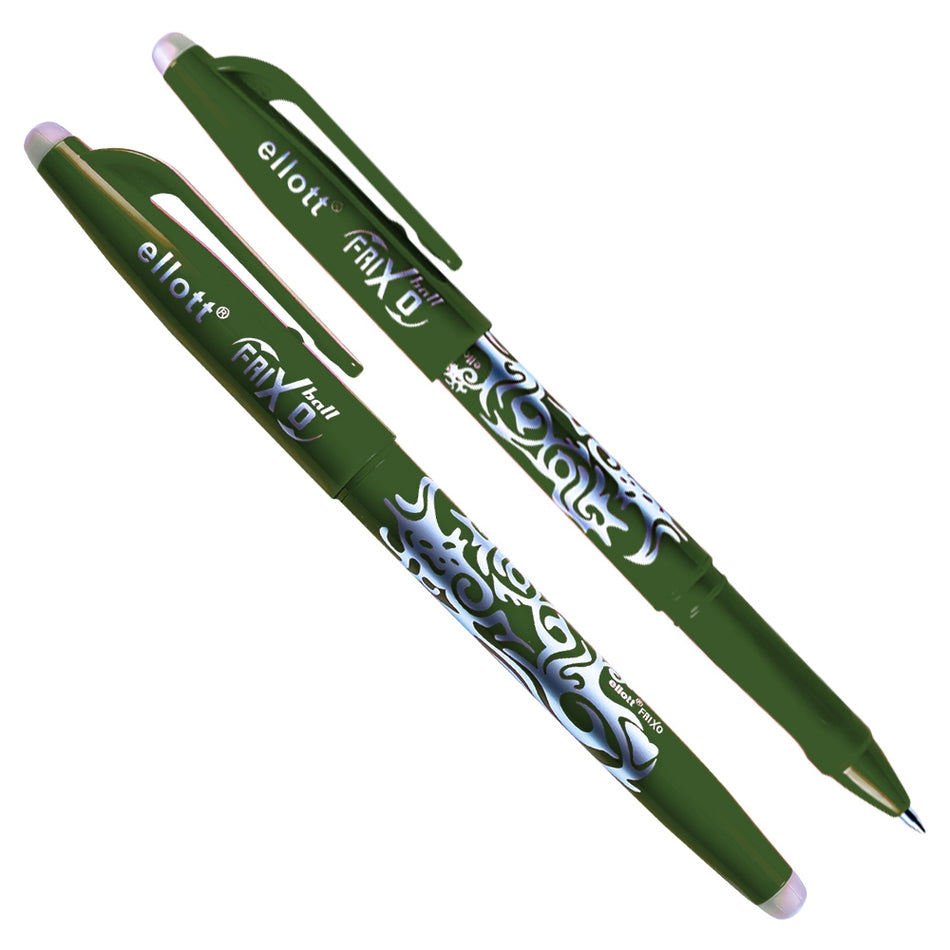Pix cu cerneala termosensibila, clips, mina verde, 0.7 mm -  ELLOTT