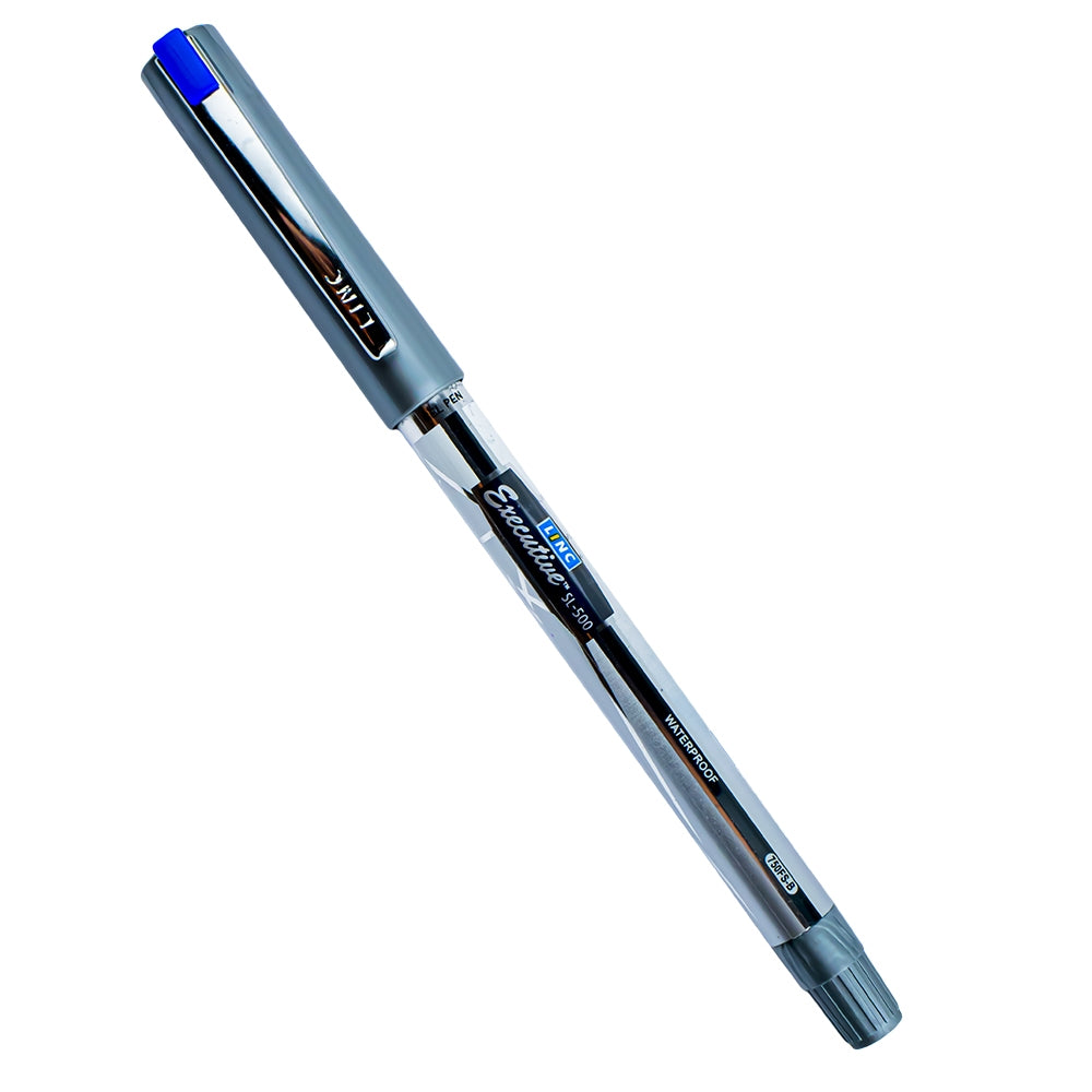 Pix Cu Gel Linc Executive Albastru 0,5mm 750blu