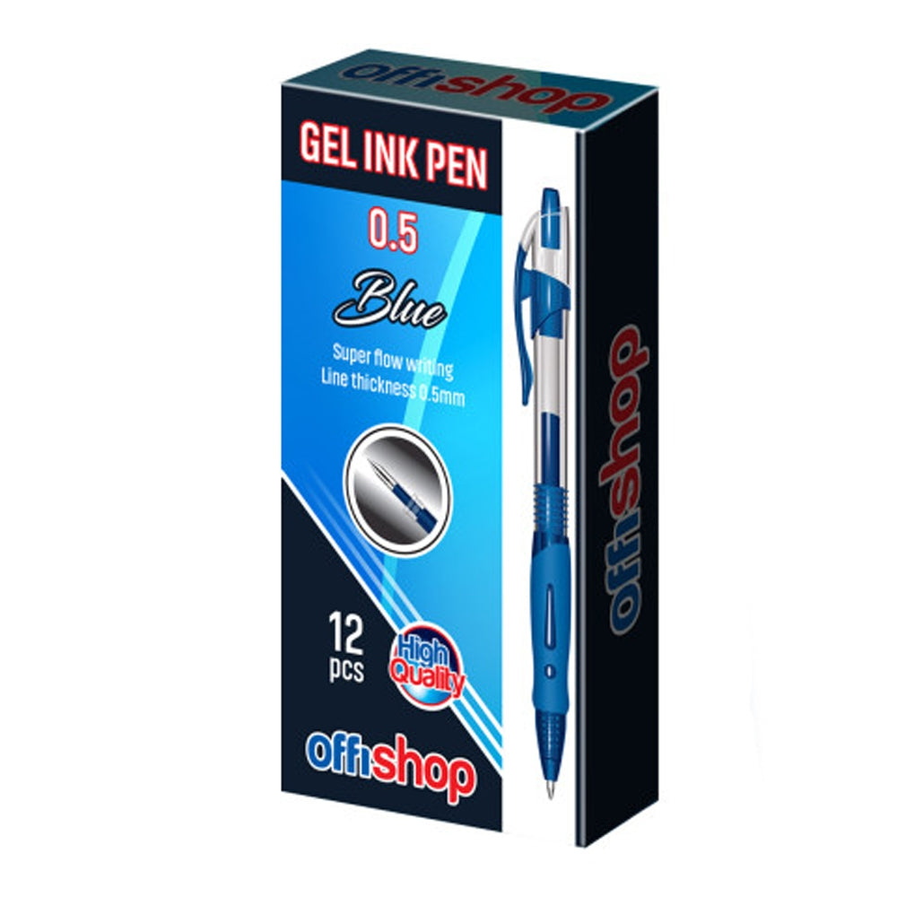 Pix Cu Gel, Mina Albastra,0.5mm - Offishop Of578