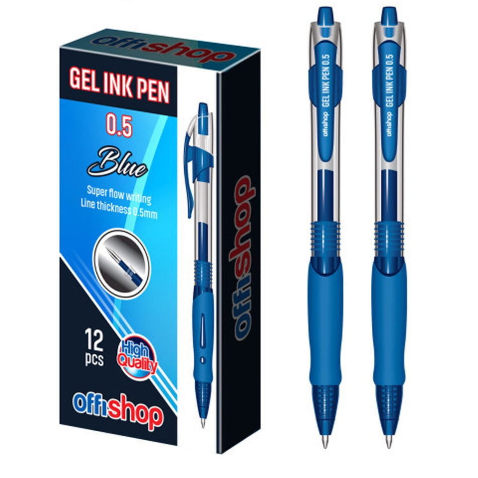 Pix Cu Gel, Mina Albastra,0.5mm - Offishop Of578