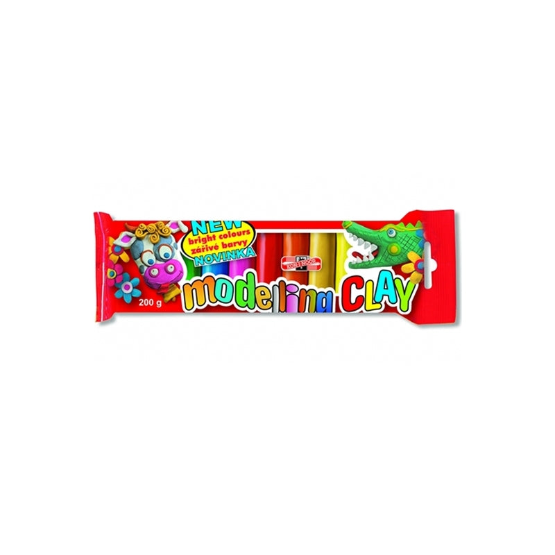 Plastelina 10 Culori, 200g K131712 Koh-I-Noor