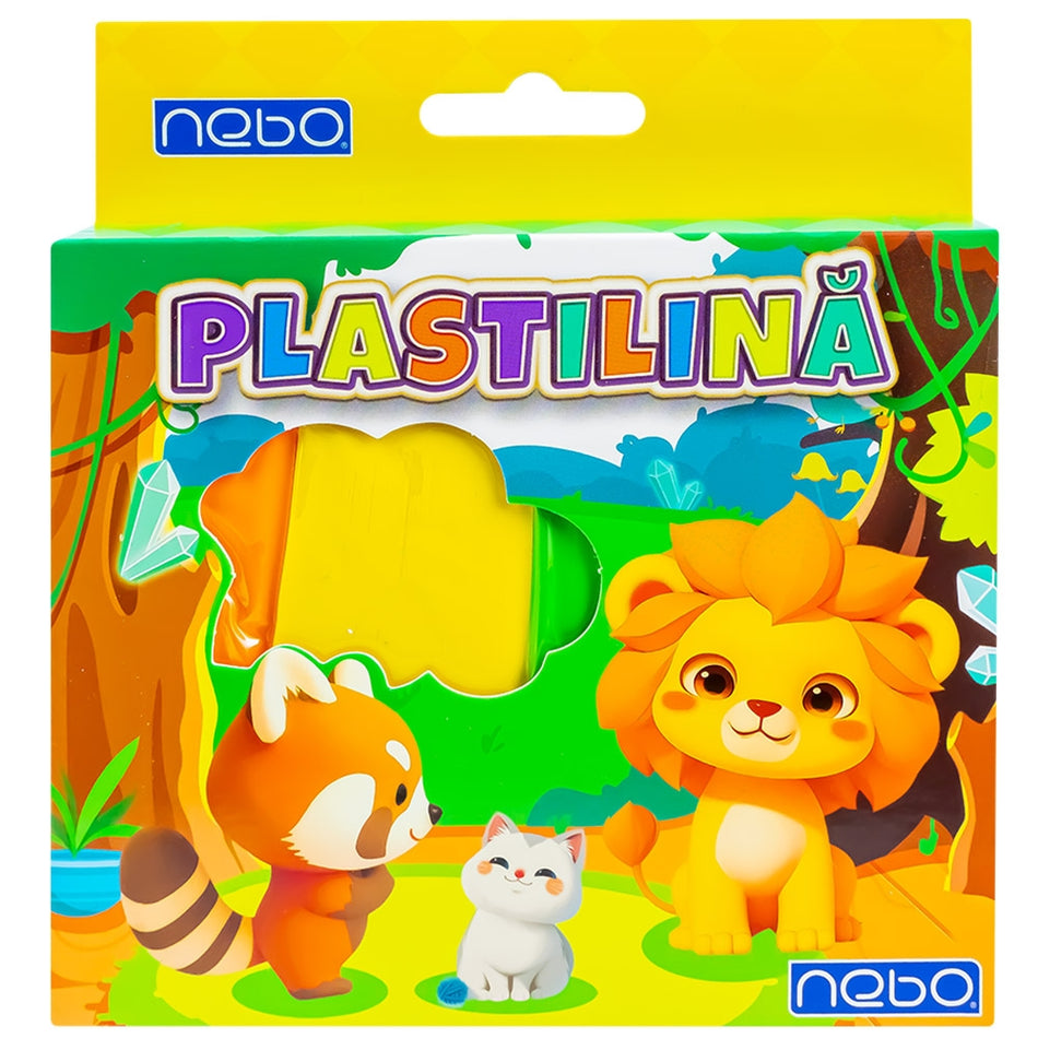 Plastilina 4 culori, NEBO