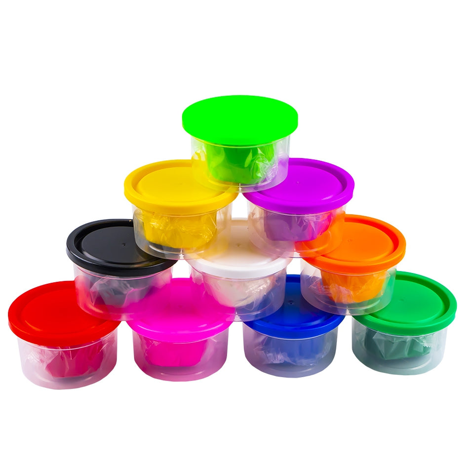 Plastilina Modelaj, 10 Culori, 60g 16794 Nebo