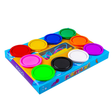 Plastilina Modelaj, 10 Culori, 60g 16794 Nebo