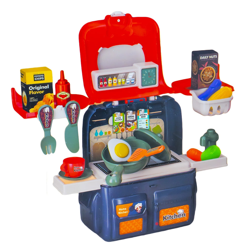 Play Set Bucatarie In Ghiozdanel, 42 Piese 8721