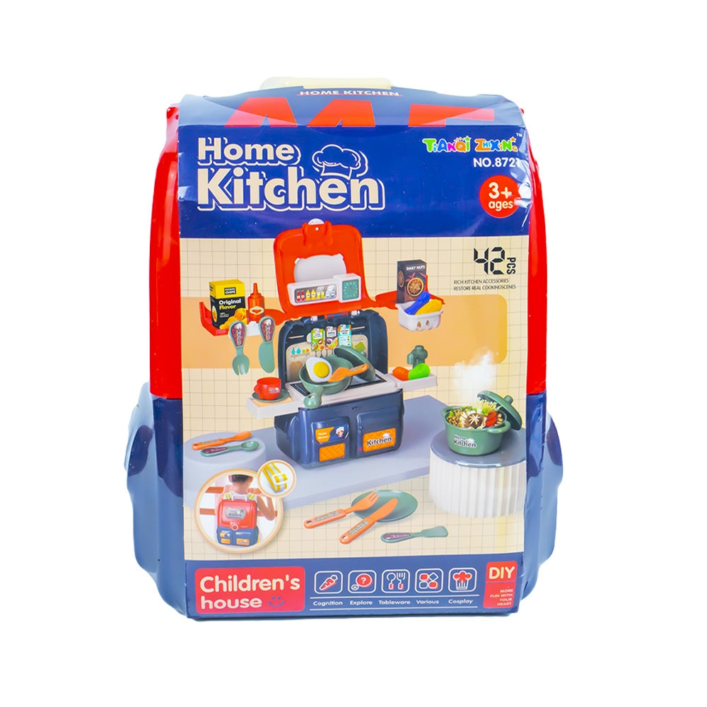Play Set Bucatarie In Ghiozdanel, 42 Piese 8721