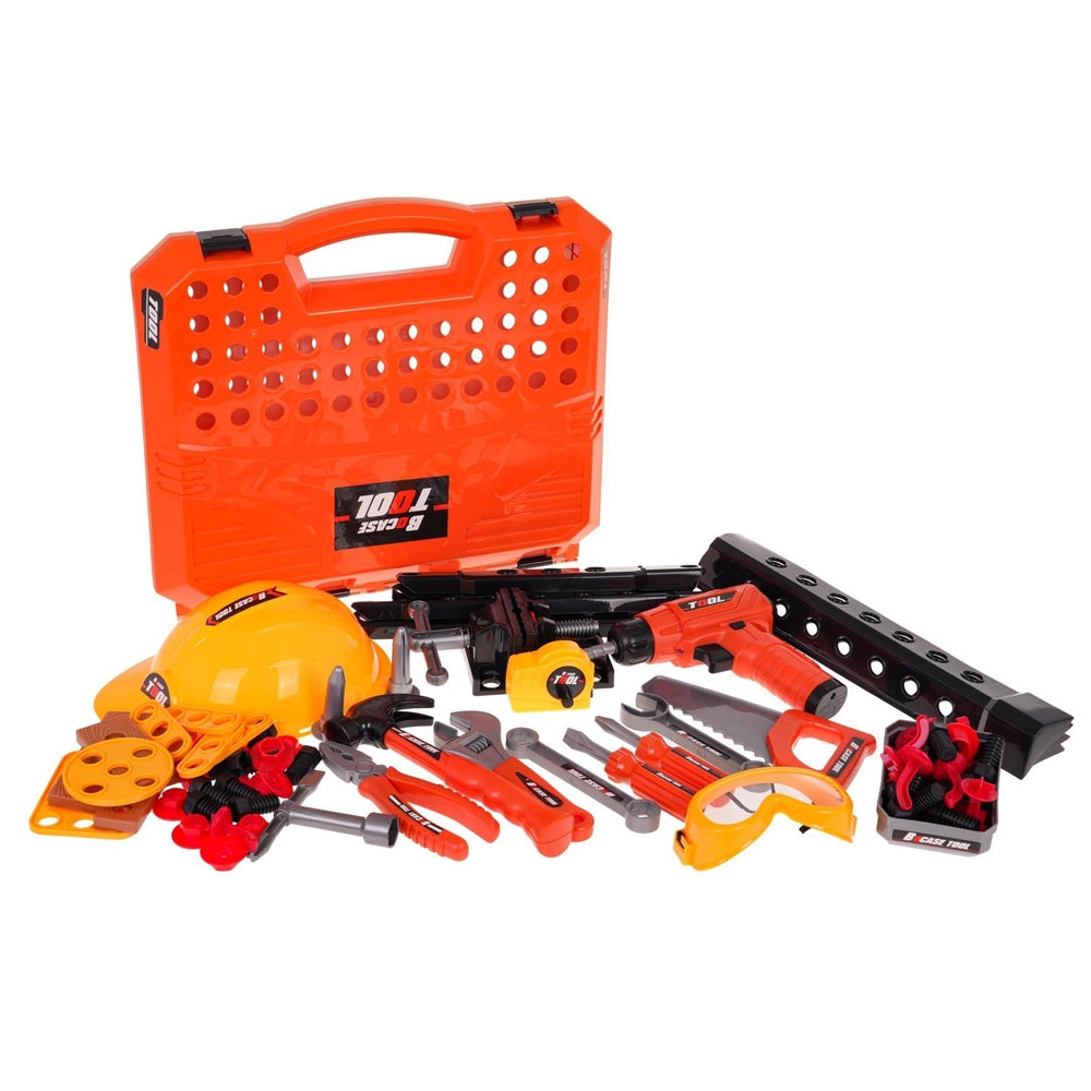 Play Set Unelte 2 In 1, Banc De Lucru/geanta Scule, 90 Piese