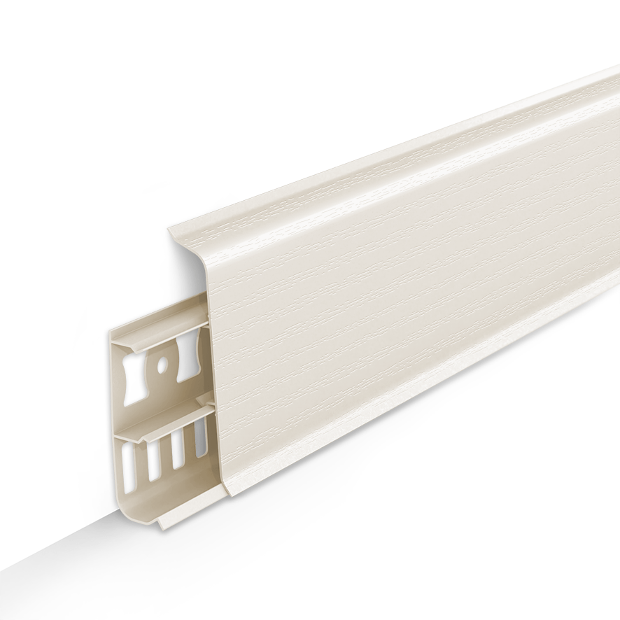Plinta Pvc  Clips Deconik 85, Alb Lucios 2.2ml