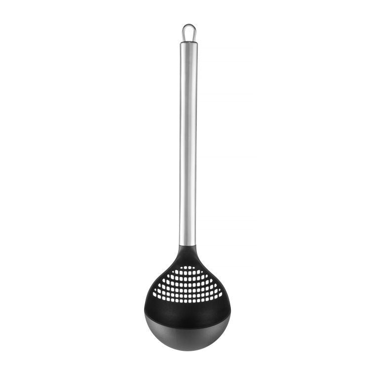 Polonic cu strecurătoare, mâner inox, Solvi - Ambition 96831
