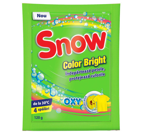 Pudra Pentru Indepartarea Petelor Snow Color Bright Powder 120g