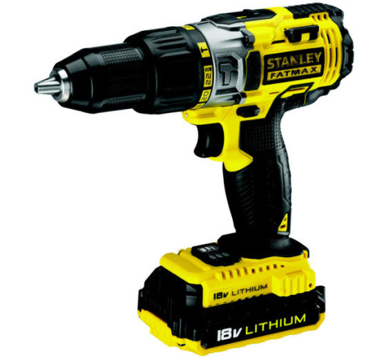 Masina De Gaurit Cu Percutie Sfm Cu Acumulator Li-Ion 18v 2.0ah, Stanley Fatmax