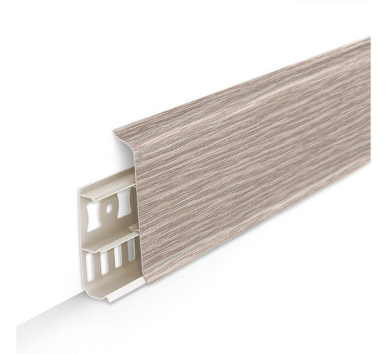 Plinta Pvc Canal Cablu Klassic 85-D85229 Stejar Latte 8.5cm Lungime 2.2 M