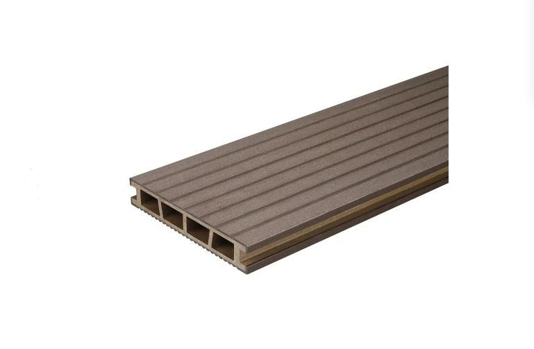 Profil Wpc Terase/ Piscine Bergdeck Nuc 150x2400x25 Mm 0,36mp/buc