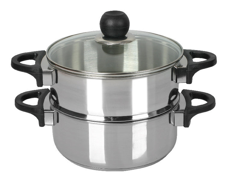 Oala Pentru Gatit La Aburi 3 Piese, 20cm/2,0l Vikos
