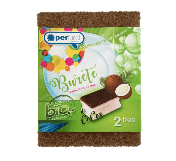 Set Bureti Bio Canelat Cocos 2 Buc./Set