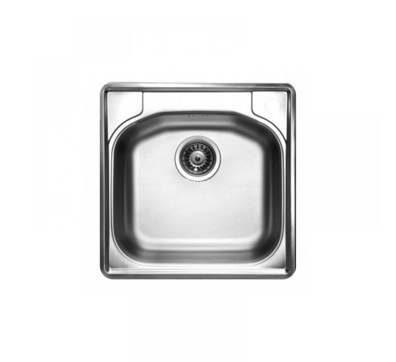 Chiuveta Inox Quadro 1c Anticalcar , Sifon F90