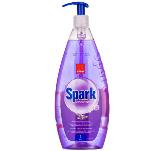 Detergent Vase Spark Lavanda 1 L Sano