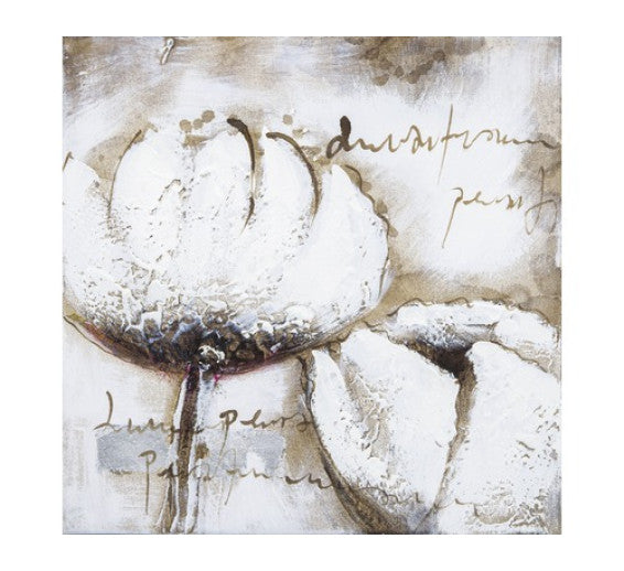 Tablou Tulip Alb 30x30cm