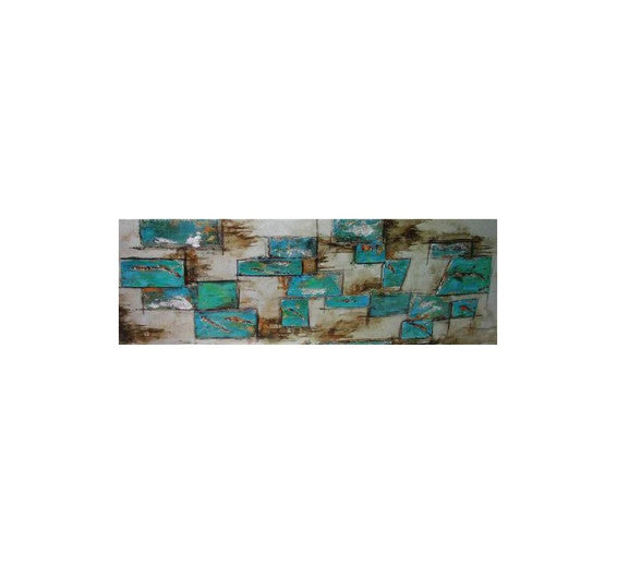 Tablou Pictat Manual Serenity 50*150cm