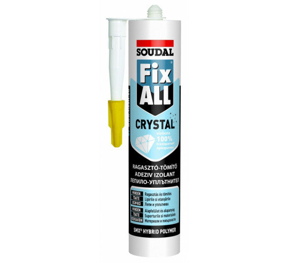 Adeziv Soudal Fix All Crystal, Transparent, 290ml